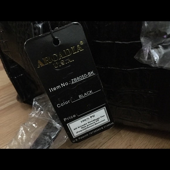 Arcadia U.S.A black purse - Picture 6 of 8